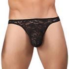 Bong Thong Stretch Lace Black Large/XL  Sex Toy Product