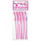 Bachelorette Party Pecker Straws Assorted Colors 10 Pack Sex Toy Product