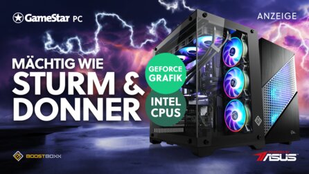 Teaserbild für Sturm und Donner sind Kindergarten dagegen: Diese GameStar-PCs sind Urgewalten