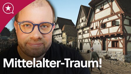 Manor Lords ist ein Mittelalter-Traum, der noch nicht zu Ende ist - mit Steinwallen