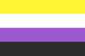 non-binaire pride-vlag