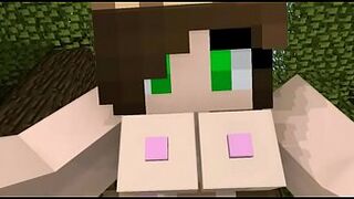 Porno animation (Minecraft sex Zombie and Girl)by DOLLX