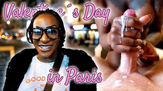 VALENTINES DAYS IN PARIS ENDS IN REVERSE COWGIRL + EDGING HANDJOB| Josy&Michel | EPISODE 12