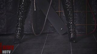 Clips 4 Sale - Shiny Catsuit And A long Bullwhip (HDTVWMV) – Lady Amira