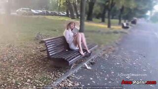 My Wife Is Flashing Her Pussy To People In Park No Panties In Public