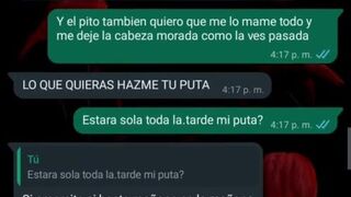 CONVERSACION DE WHATSAPP CON LA MAMA DE MI AMIGO OSCARIN