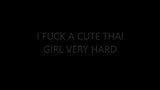 Ich ficke ein süßes thailändisches Mädchen sehr hart snapshot 1