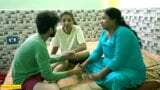 Indisches heißes Mädchen teilte Teen-Freund mit Bhabhi !! hindi xxx heißer Sex snapshot 7