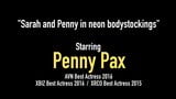 Dreier-Fick mit Penny Pax & Sarah Jessie in Body-Strümpfen! snapshot 1
