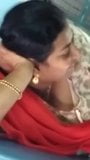 Tamilische Tante, heiße Möpse, Dekolleté im Zug snapshot 6