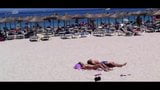 Strand Sonnenbaden Paar snapshot 4