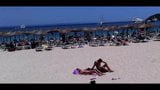 Strand Sonnenbaden Paar snapshot 8