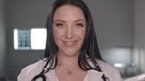 Asmr Fantasy dr. Angela White gibt eine Ganzkörperuntersuchung snapshot 5