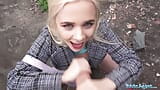 Public agent – blauäugiges blondes britisches schätzchen nimmt einen großen tschechischen schwanz in ihre nasse muschi snapshot 6
