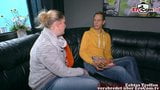 REAL GERMAN COUPLE PRIVATE - chubby girlfriend first time snapshot 3