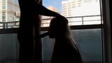 Roommate FUCKED in front of the balcony - EVERYONE could see! snapshot 7