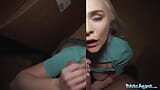 Public agent – blauäugiges blondes britisches schätzchen nimmt einen großen tschechischen schwanz in ihre nasse muschi snapshot 19