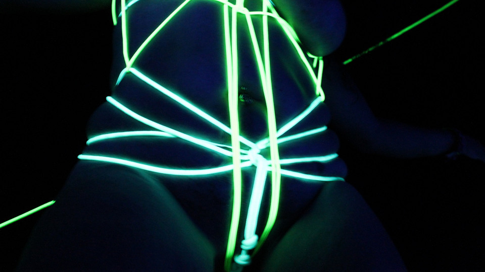 Black Light Experiments with Mistress Crush