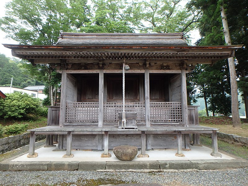 File:兵庫県豊岡市但東町畑山の日出神社本殿（2016年6月）.jpg