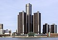 56 Renaissance Center, Detroit, Michigan from S 2014-12-07 uploaded by Crisco 1492, nominated by SSTflyer