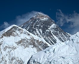 Mount Everest from Kala Patthar, close up