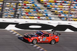 Elliott Capturing the Outside Poll Position at the famed Daytona International Speedway 2016.jpg