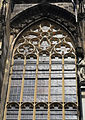 Gothic tracery window