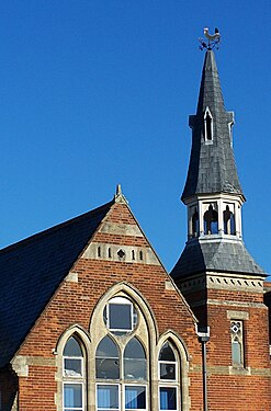 Bell Tower of Manor Road School (Now a primary school) in North Walsham, Norfolk