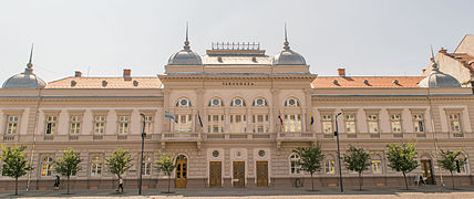 Town hall of Szolnok after 2016 renovation