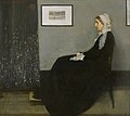 Arrangement in Grey and Black: Portrait of the Artist's Mother (1871)