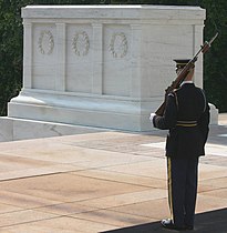 Tomb of the Unknown Soldier in Arlington, Yule Marble