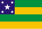 Flag of the State of Sergipe, Brazil