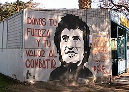 Víctor Jara (Cat.), singer, composer, poet, academic, etc.