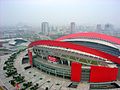 Nanjing Olympic Sports Centre 南京奥林匹克体育中心 by JunChen Wu, CC-by-sa-2.0