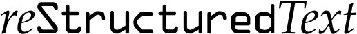 File:ReStructuredText Logo.svg