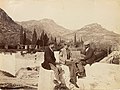 M 2598 recto. Tre uomini su un muretto alla Guardiola. / Three unidentified men. Cm 17x22.