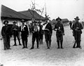 Wounded American soldiers at Santa Mesa