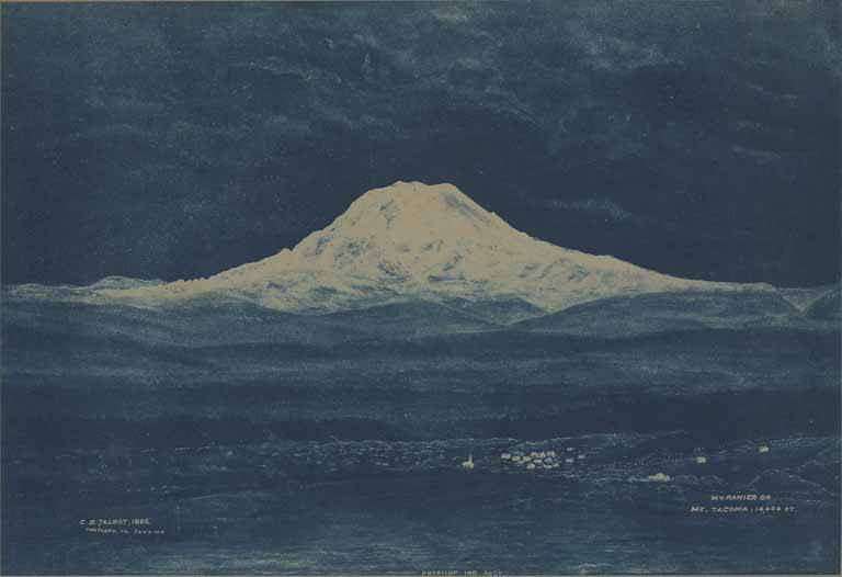 File:Cyanotype of Mt Rainier, 1886 (WASTATE 2818).jpeg