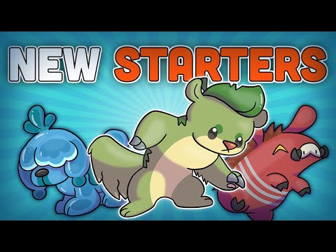 Designing New Starter Pokemon!