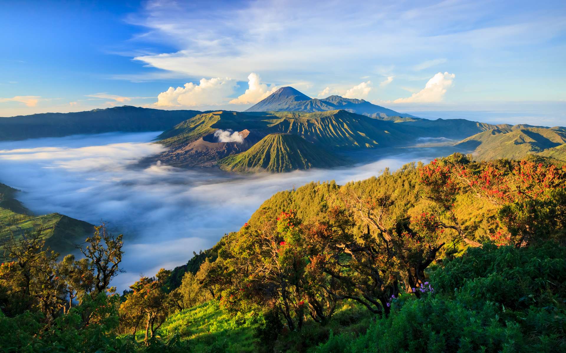 Vakantie Indonesië uitzicht
