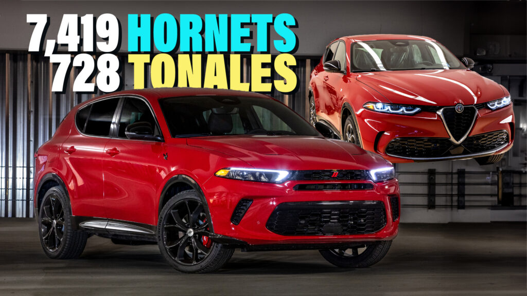  Dodge Hornet Outsells Alfa Tonale 10:1, Stellantis Sees 10% Drop In Q1 Sales