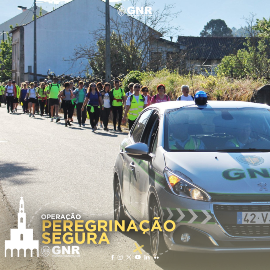 GNR intensifica patrulhamento e dá conselhos aos peregrinos de Fátima