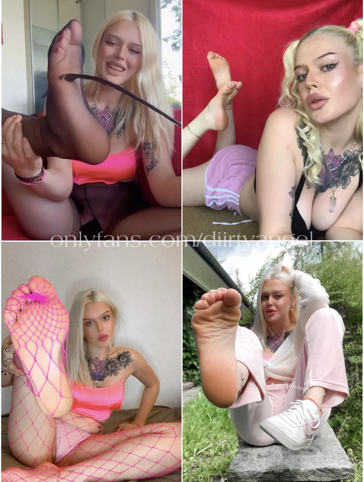 Your blonde footmodel dream 💖👣 FREE Onlyfans TOP 9%✨ Come and say hi, link in comments😘 posted by Mobile-Reserve-6288
