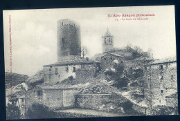 Cpa Espagne El Alto Aragon Pintoresco - La Torre De Abizanda   MAI24-03 - Huesca