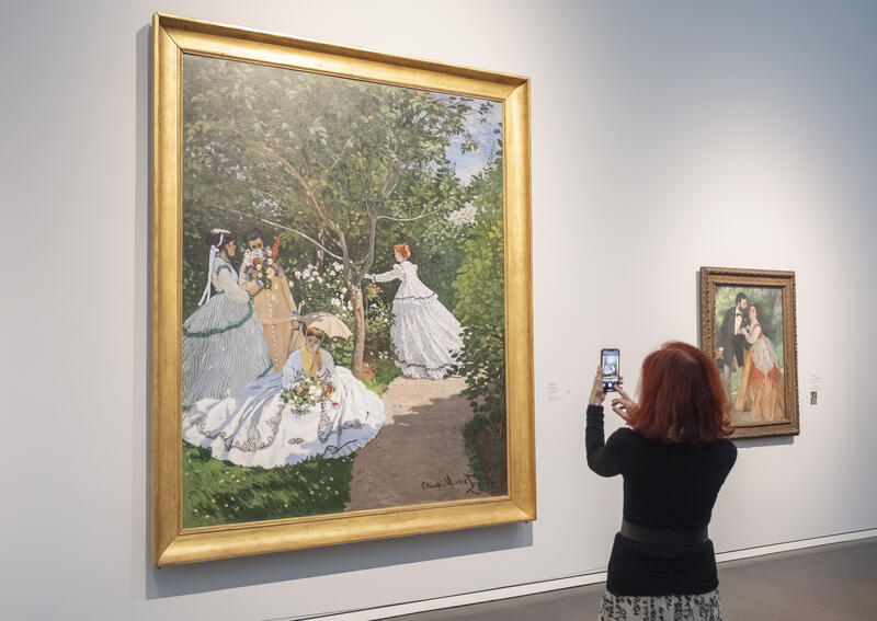 s:33:"Claude Monet:  "Frauen im Garten"";