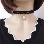 Women Sexy Lingerie hot  bdsm Sex  Set  Toys Lace Pearl Gothic collar For Sex Sexy Costumes Goth Erotic Lingerie