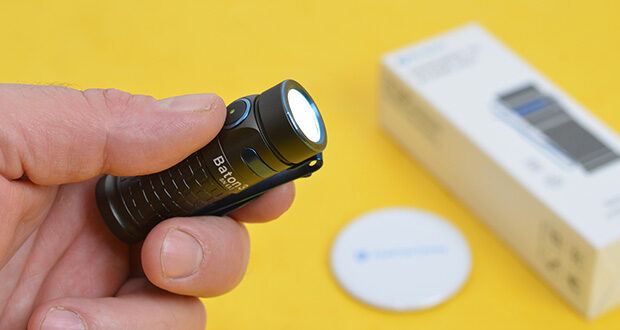 Olight Baton 3 Taschenlampe im Test - max. Leistung: 1200 Lumen; max. Leuchtweite: 166 Meter