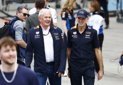 Helmut Marko en Adrian Newey