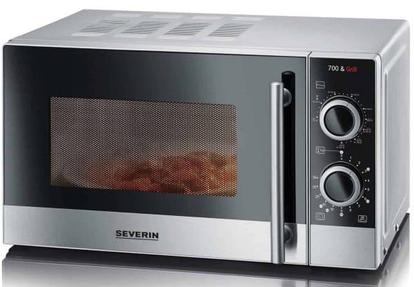 Test Mikrowelle mit/ohne Grill: Severin MW 7875