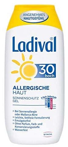 Test Sonnencreme: Ladival Allergische Haut Sonnenschutz Gel 30